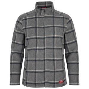 NWT Stormy Kromer Men's Plaid Boundary Wool Blend Fleece Jacket Blue Slate Med